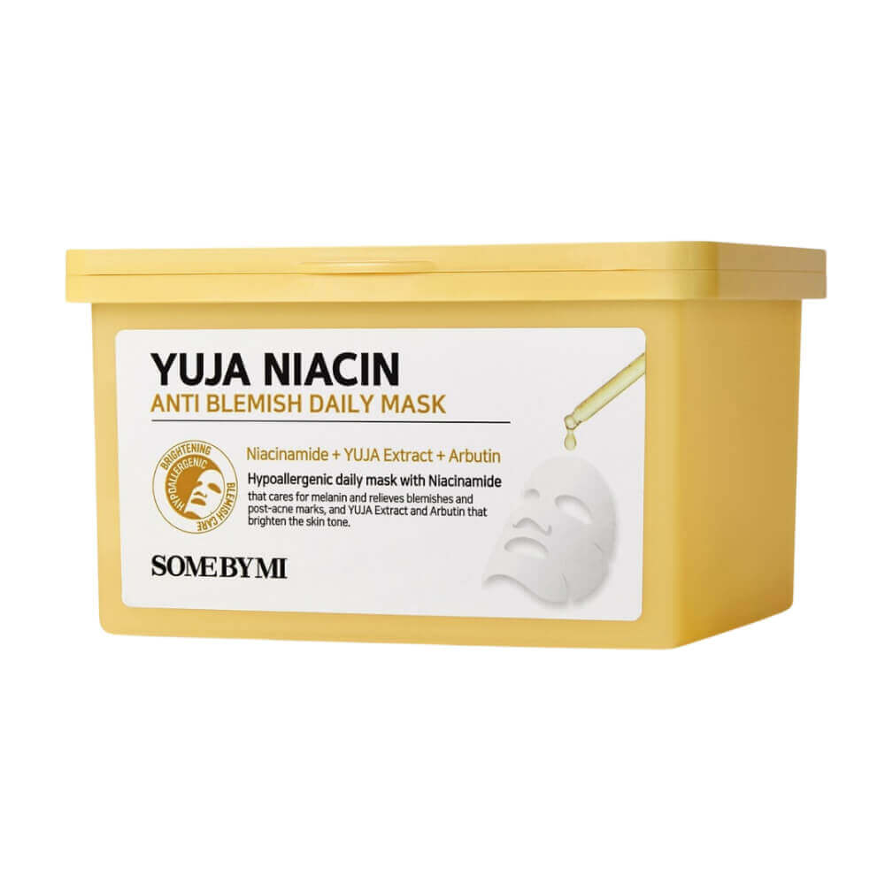 Набор осветляющих тканевых масок с юдзу Some By Mi Yuja Niacin Anti Blemish Daily Mask