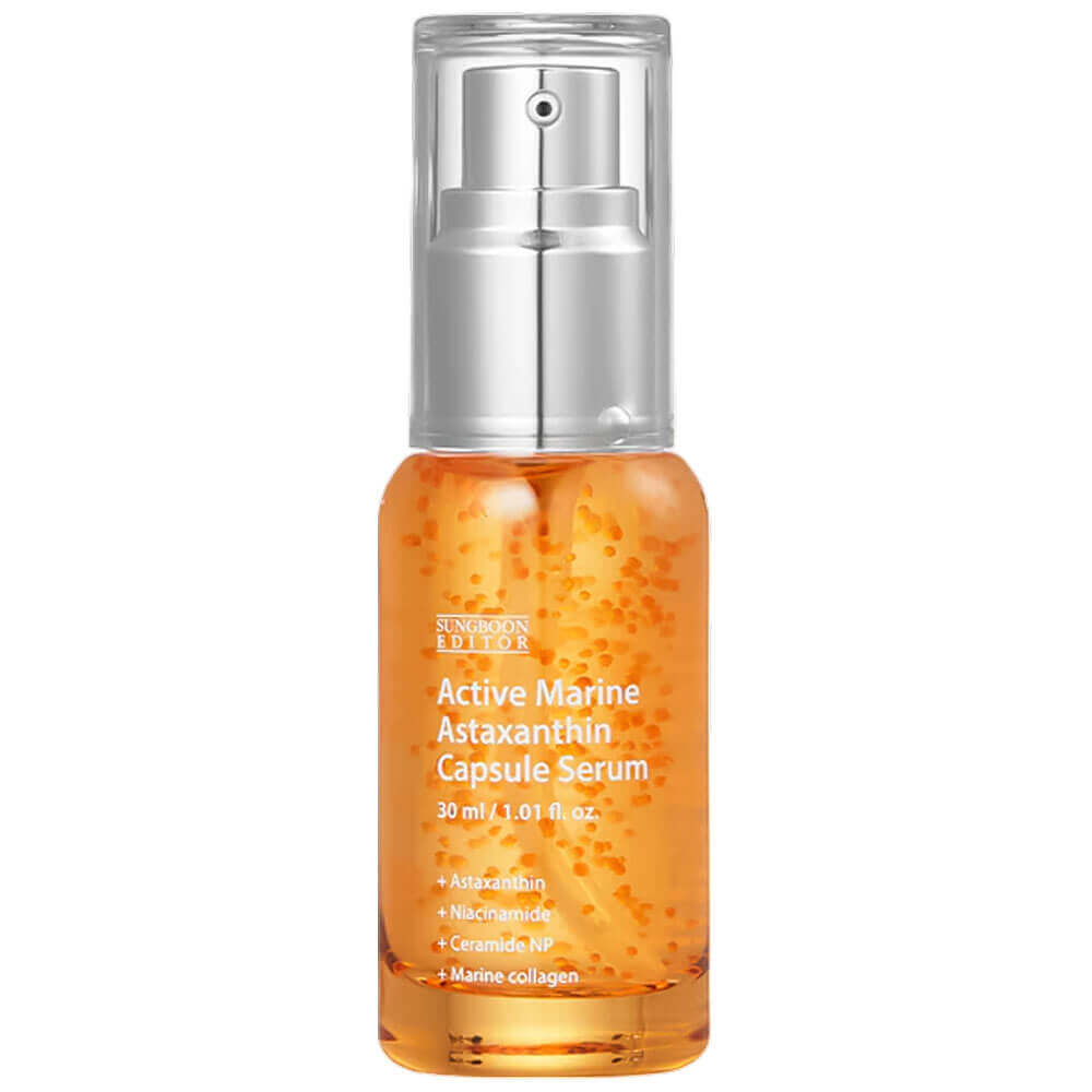 Капсульная сыворотка с астаксантином Sungboon Editor Active Marine Astaxanthin Capsule Serum