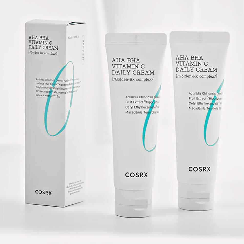 Освежающий кислотный крем с витамином C COSRX Refresh AHA BHA Vitamin C Daily Cream