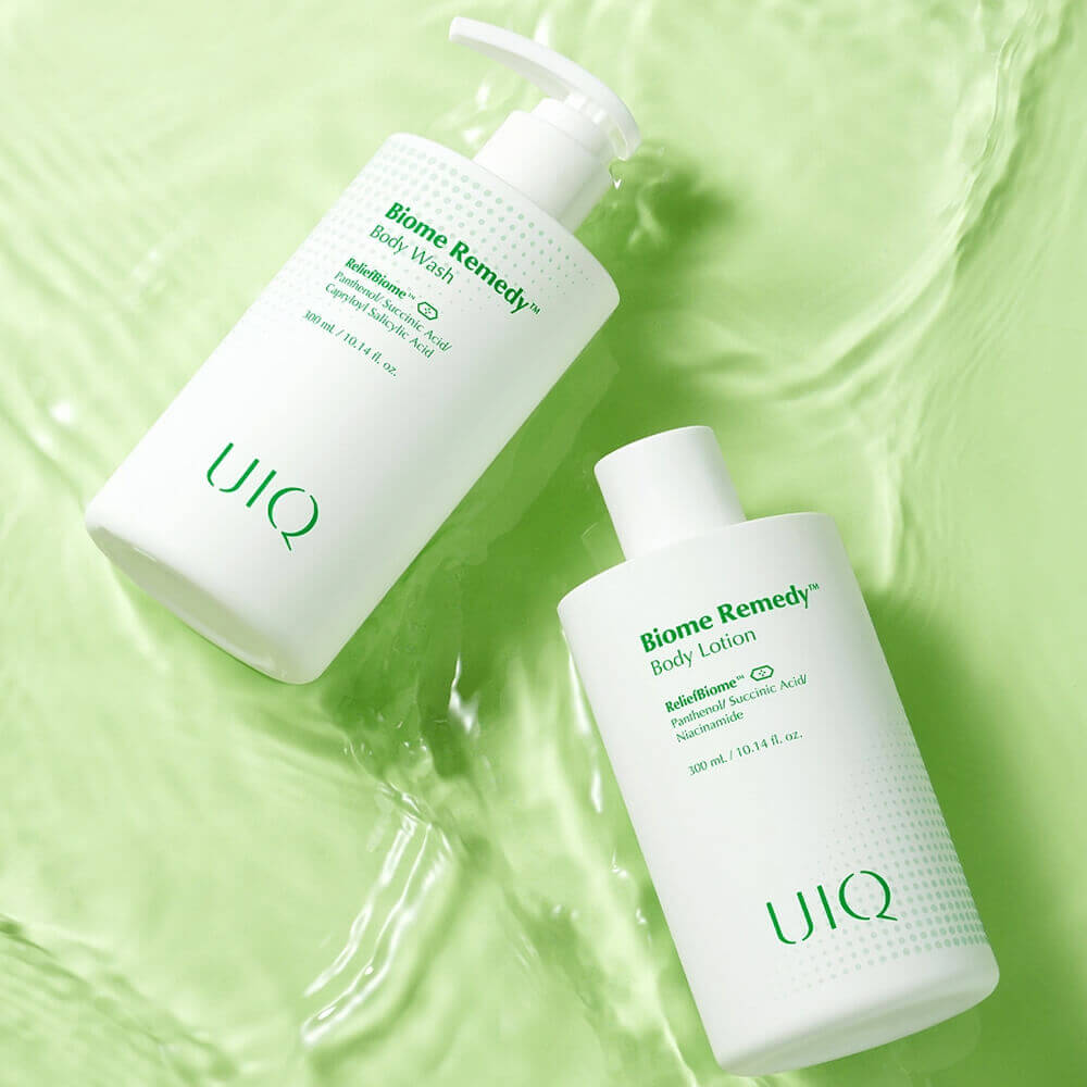 Гипоаллергенный гель для душа с пробиотиками и LHA UIQ Biome Remedy Body Wash