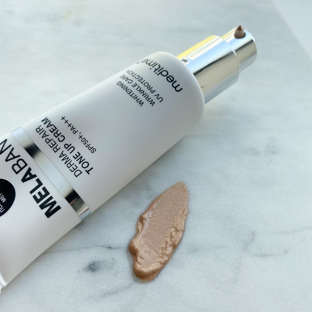 Тонирующий солнцезащитный крем Meditime Melaban Derma Repair Tone Up Cream SPF 50+ PA+++