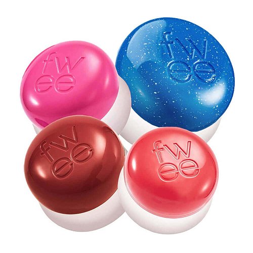 Вельветовый бальзам-пудинг для губ и щёк fwee Lip&Cheek Blurry Pudding Pot