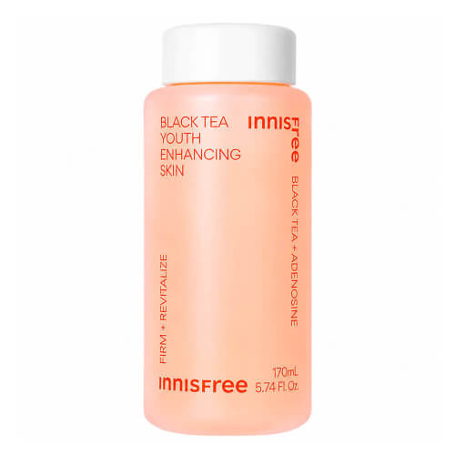 Увлажняющий тонер для упругости кожи с чёрным чаем Innisfree Black Tea Enhancing Skin