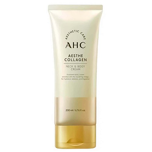 Парфюмированный крем с коллагеном для шеи и тела AHC Aesthe Collagen Neck & Body Cream