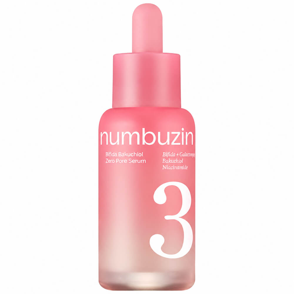 Молочная сыворотка для сужения пор numbuzin No.3 Bifida Bakuchiol Zero Pore Serum