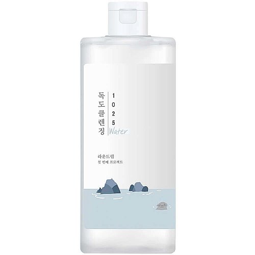 Мягкая мицеллярная вода для снятия макияжа Round Lab 1025 Dokdo Cleansing Water