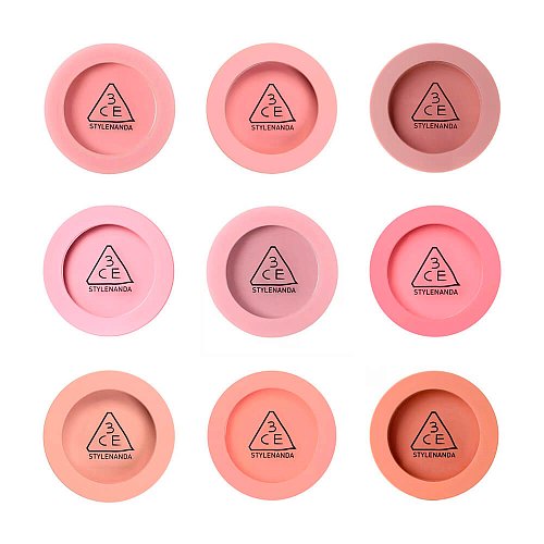 Матовые компактные румяна 3CE Mood Recipe Face Blush