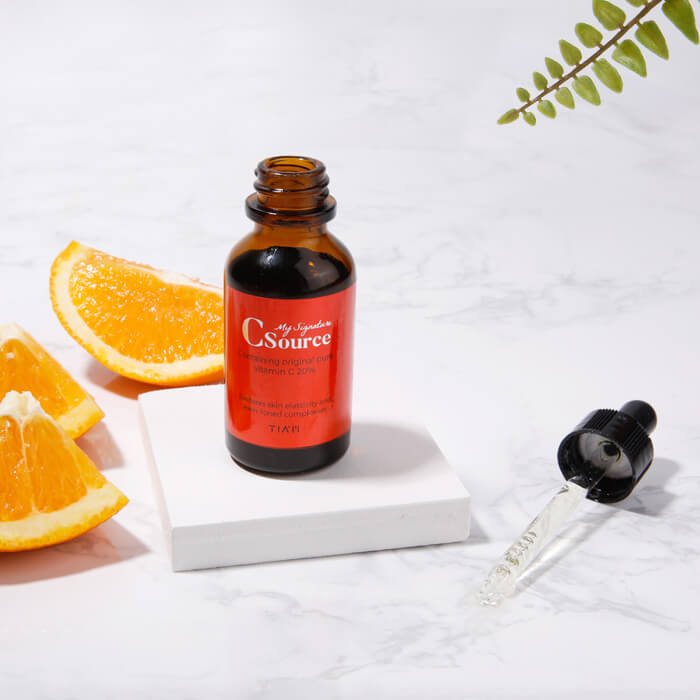 Осветляющая сыворотка с 20% витамина С TIAM My Signature C Source