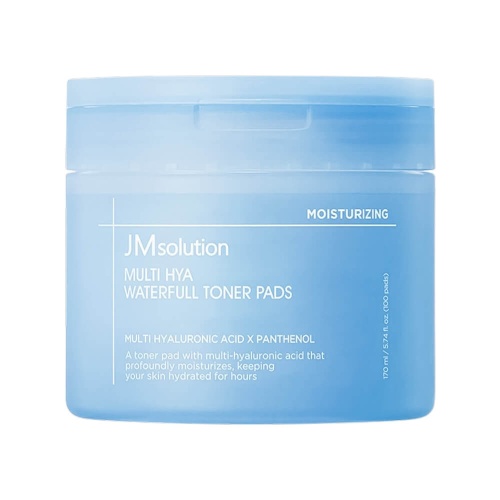 Увлажняющие пэды с гиалуроновой кислотой JMsolution Multi Hya Water Full Toner Pads