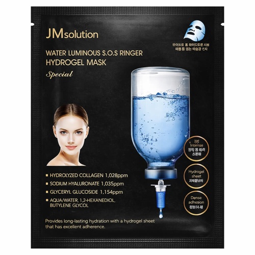 Увлажняющая гидрогелевая маска JMsolution Water Luminous S. O. S Ringer Hydrogel Mask Special