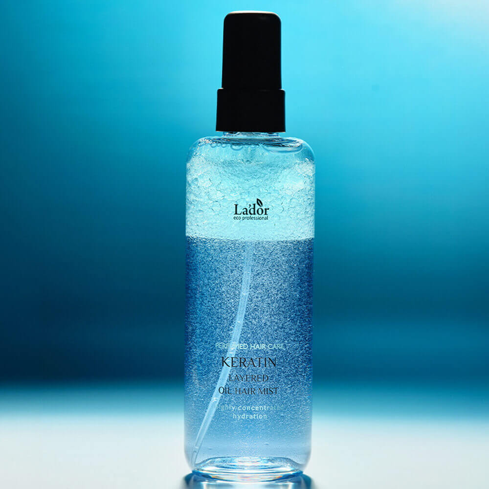Двухфазный кератиновый мист с комплексом масел Lador Keratin Layered Oil Hair Mist