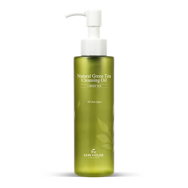 

Гидрофильное масло с зелёным чаем The Skin House Natural Green Tea Cleansing Oil
