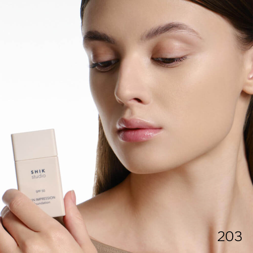 Тональный крем с защитой от солнца SHIK studio Skin Impression Foundation SPF50