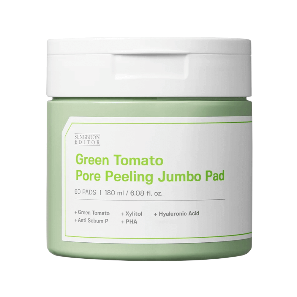 

Мягкие отшелушивающие пэды Sungboon Editor Green Tomato Pore Peeling Jumbo Pad