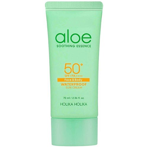 Водостойкий солнцезащитный крем с алоэ Holika Holika Aloe Waterproof Sun Cream SPF50+ PA ++++
