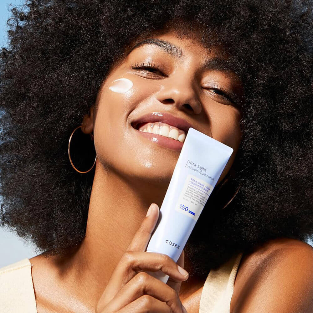 Ультралёгкий солнцезащитный крем с гамамелисом COSRX Ultra-Light Invisible Sunscreen SPF50 PA++++