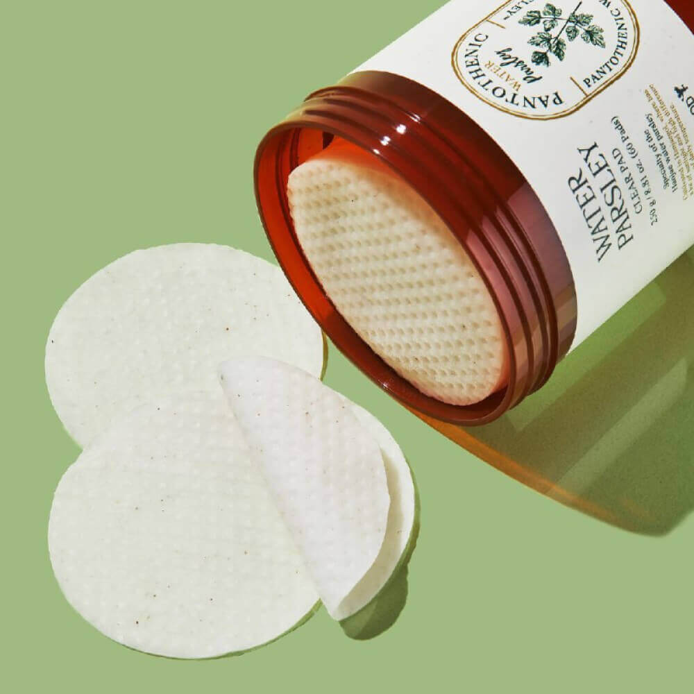 Пэды с экстрактом петрушки против воспалений Skinfood Pantothenic Water Parsley Clear Pad