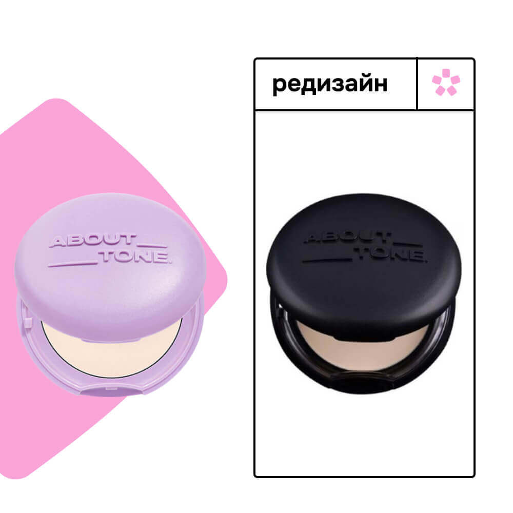 Прессованная пудра для лица с блюр-эффектом About Tone Blur Powder Pact