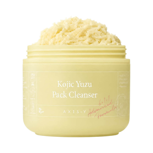 Очищающее средство с юдзу и койевой кислотой AXIS-Y Kojic Yuzu Pack Cleanser