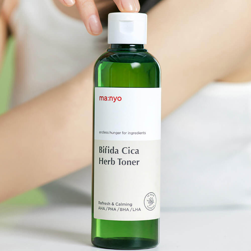 Успокаивающий тоник для чувствительной кожи Manyo Bifida Cica Herb Toner