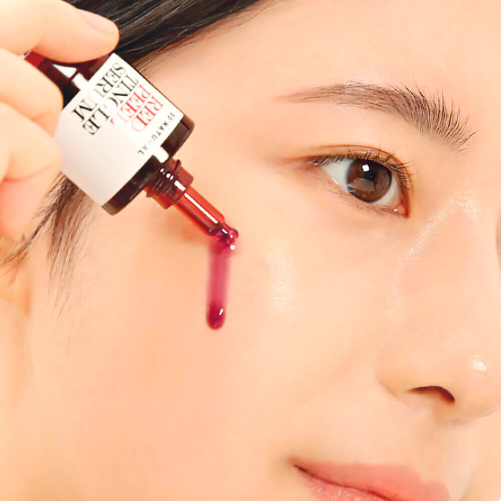 Кислотная сыворотка с тингл-эффектом So Natural Red Peel Tingle Serum