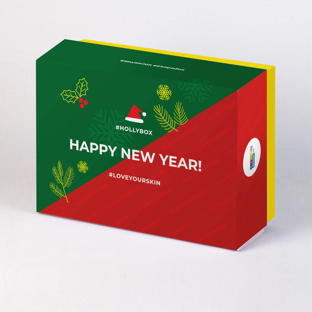 Подарочный бокс новогодний Hollyshop