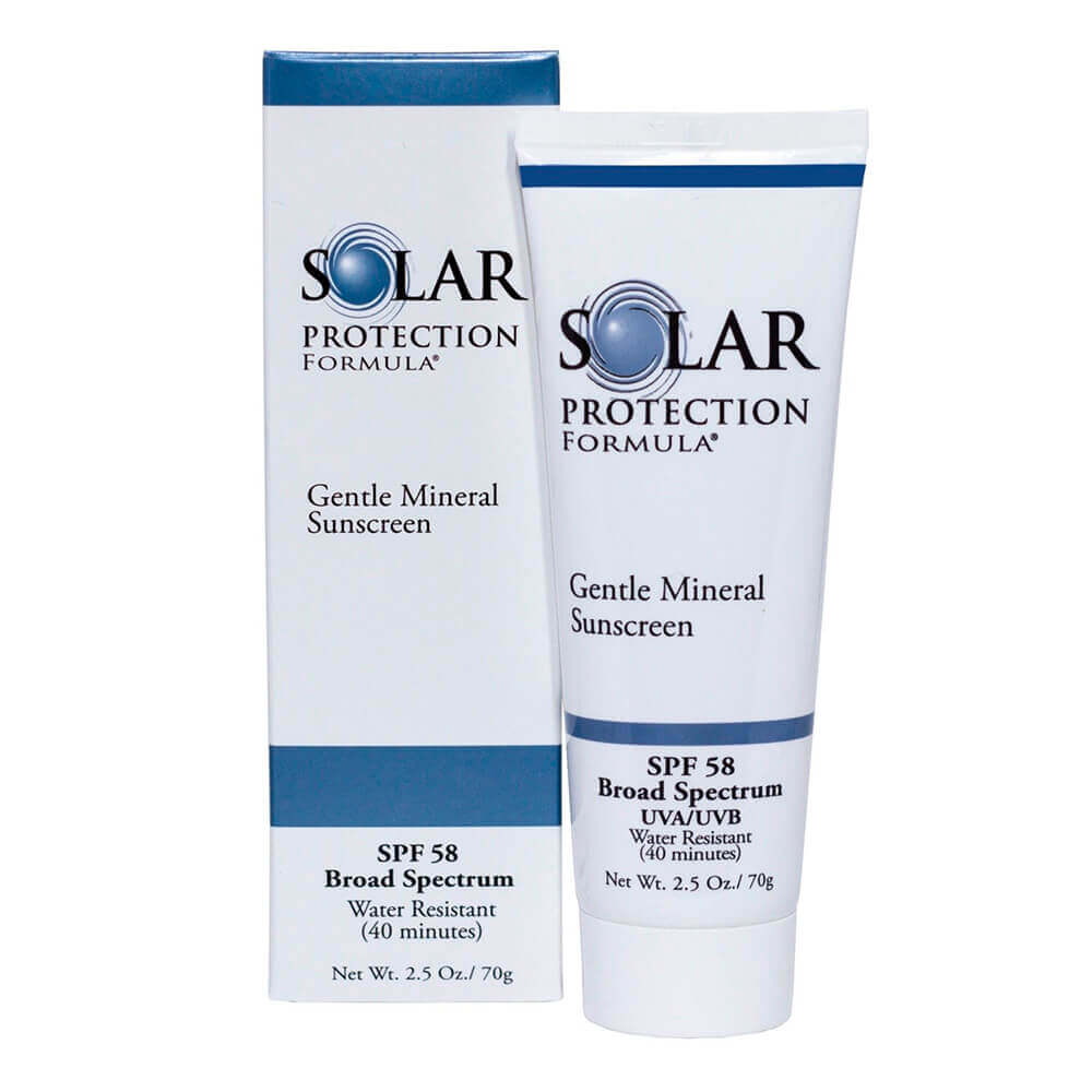 Минеральный солнцезащитный крем для чувствительной кожи TIZO Solar Protection Formula SPF58