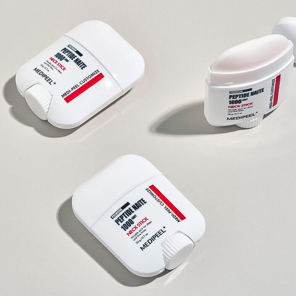 Укрепляющий пептидный стик для шеи и декольте MEDIPEEL Premium Peptide Naite 1000 Shot Neck Stick