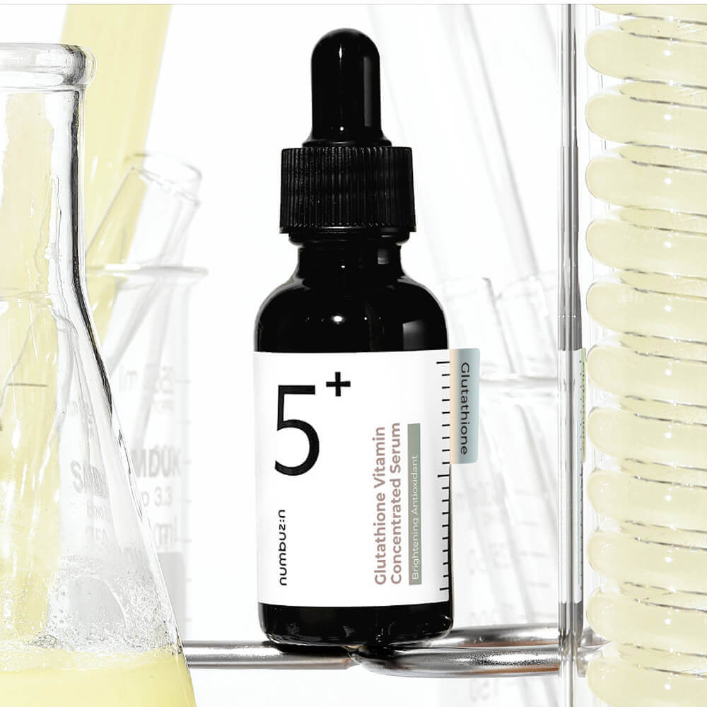 Осветляющая сыворотка с глутатионом numbuzin No.5 Glutathione Vitamin Concentrated Serum