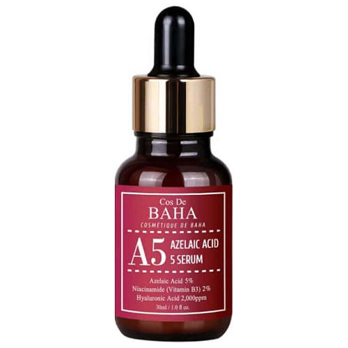 Корректирующая сыворотка с 5% азелаиновой кислоты Cos De Baha Azelaic Acid 5 Serum