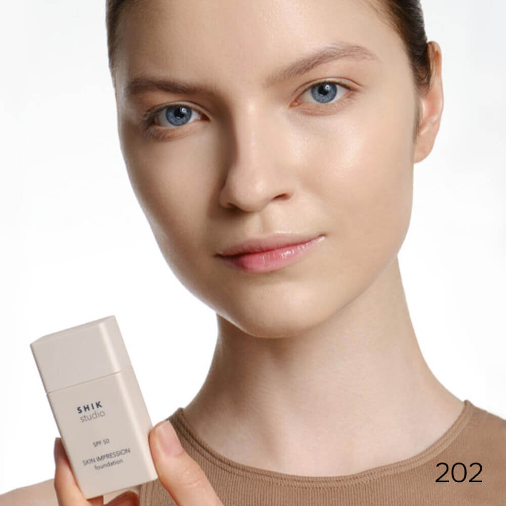 Тональный крем с защитой от солнца SHIK studio Skin Impression Foundation SPF50