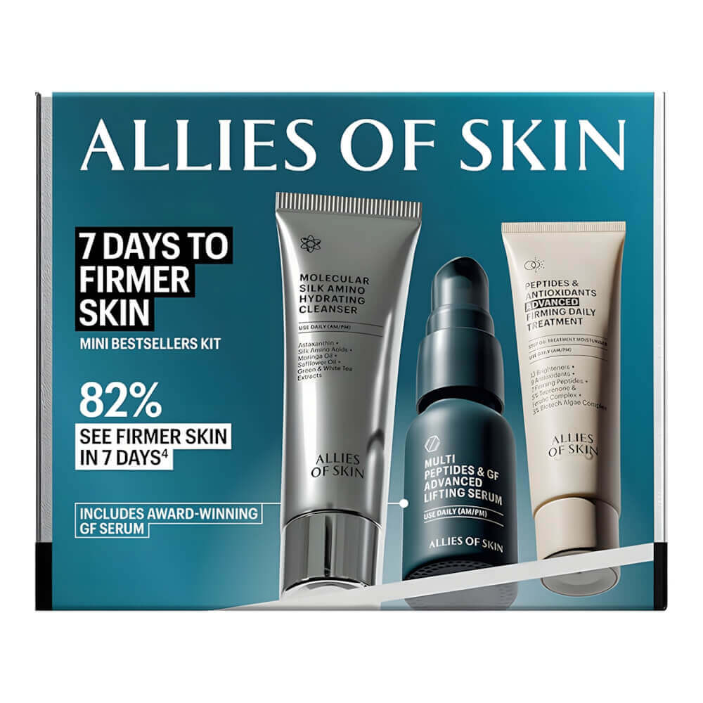 

Набор омолаживающих средств для ухода за кожей Allies Of Skin 7 Days to Firmer Skin Kit