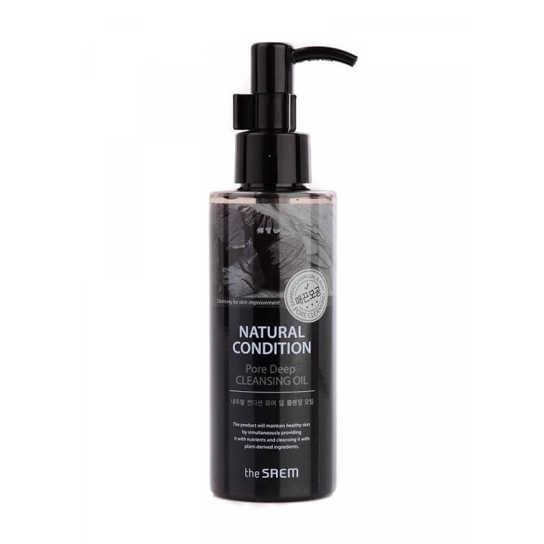 Гидрофильное масло для глубокого очищения пор The Saem Natural Condition Pore Deep Cleansing Oil