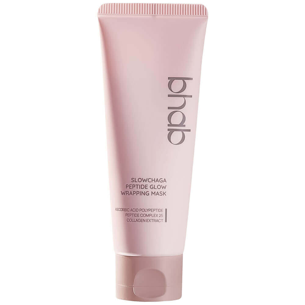 Маска-плёнка с пептидами для сияния кожи bhab Slowchaga Peptide Glow Wrapping Mask