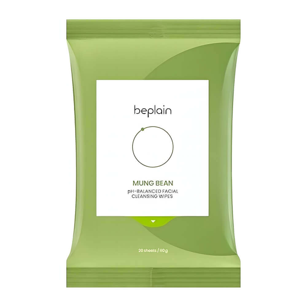 

Салфетки для снятия макияжа с бобами маш beplain Mung Bean pH-Balanced Facial Cleansing Wipes