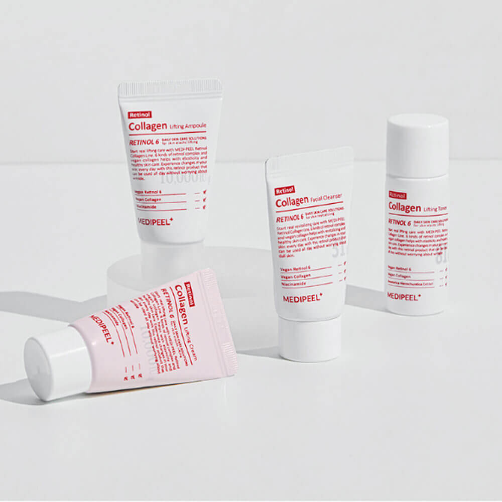 Набор миниатюр с ретинолом и коллагеном MEDIPEEL Retinol Collagen Lifting Trial Kit