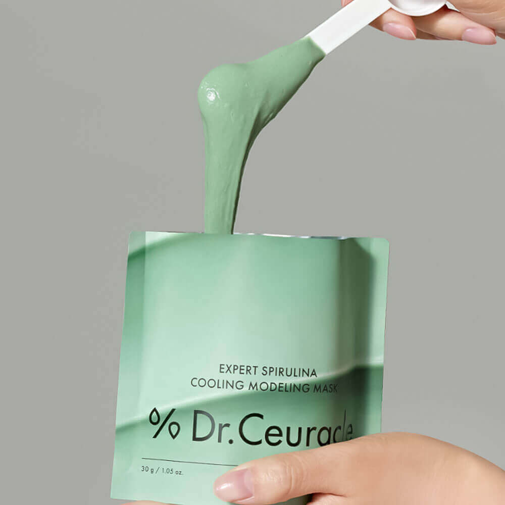 Охлаждающая альгинатная маска со спирулиной Dr.Ceuracle Expert Spirulina Cooling Modeling Mask
