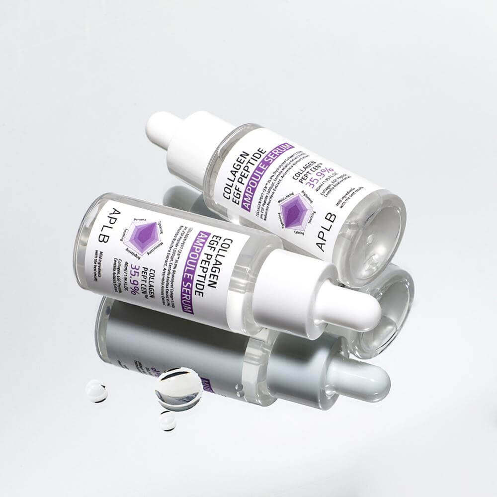 Ампульная сыворотка для упругости кожи с пептидами APLB Collagen EGF Peptide Ampoule Serum