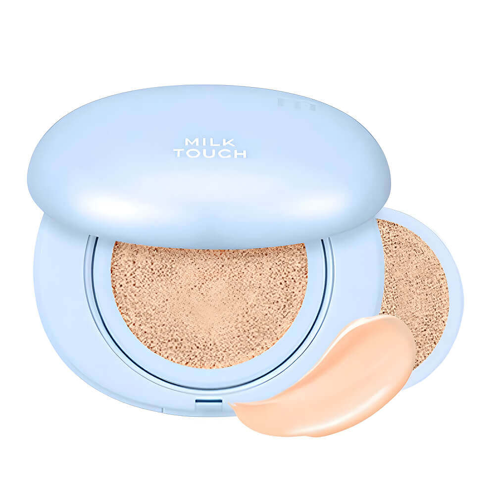 

Стойкий кушон с матовым финишем + рефил Milk Touch All Day Skin Fit Slim Matte Cushion SPF50+ PA++++ 21N Natural Beige