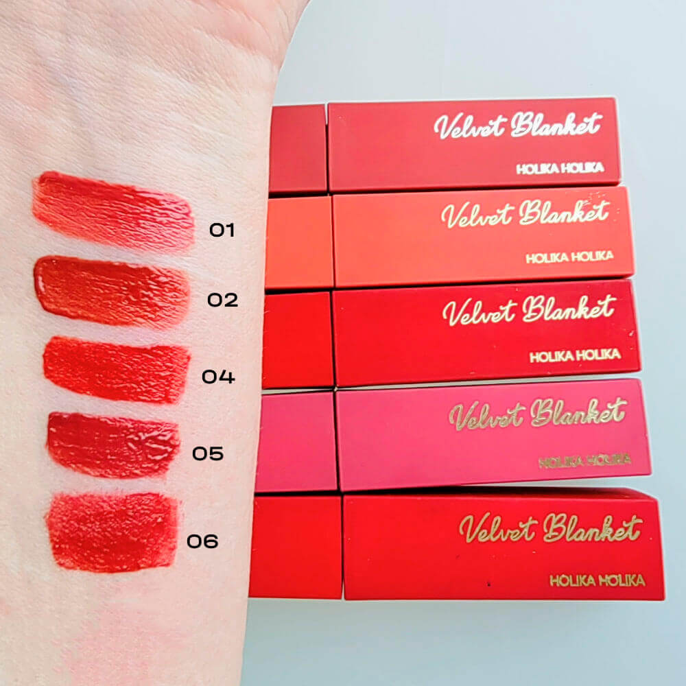 Вельветовый тинт для губ Holika Holika Velvet Blanket Tint