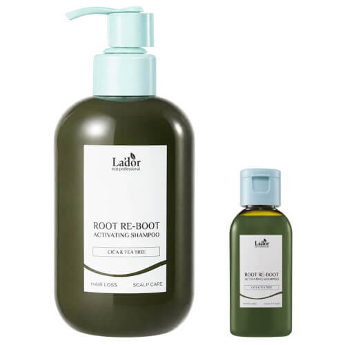 Активирующий шампунь для жирной кожи головы Lador Root Re-Boot Activating Shampoo Cica & Tea Tree