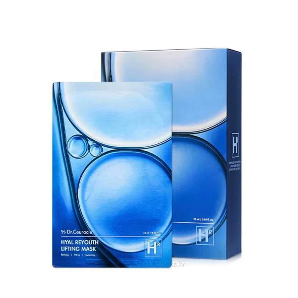 КОРОБКА Подтягивающая увлажняющая маска Dr.Ceuracle Hyal Reyouth Lifting Mask