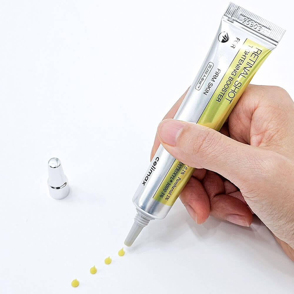 Обновляющий бустер-крем с ретиналем Celimax The Vita-A Retinal Shot Tightening Booster