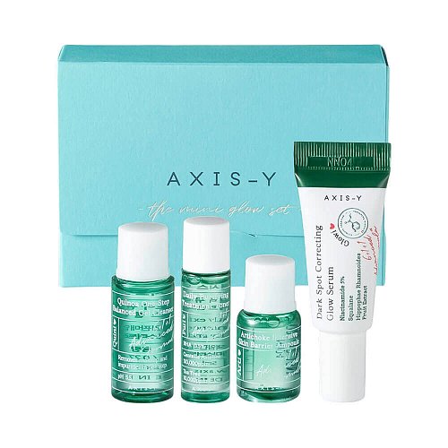 Travel-набор бестселлеров для сияния кожи AXIS-Y The Mini Glow Set