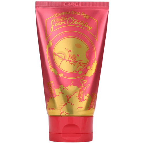 Ягодная пенка для умывания Elizavecca Clean Piggy Pinkenergy Foam Cleansing