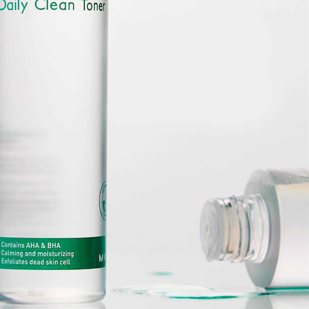 Тоник-пилинг с фруктовыми кислотами Mizon AHA & BHA Daily Clean Toner