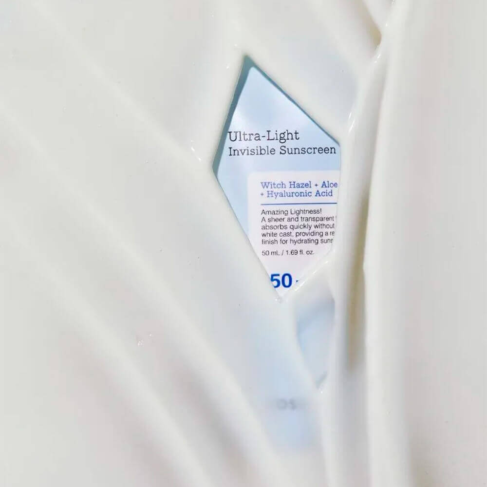 Ультралёгкий солнцезащитный крем с гамамелисом COSRX Ultra-Light Invisible Sunscreen SPF50 PA++++