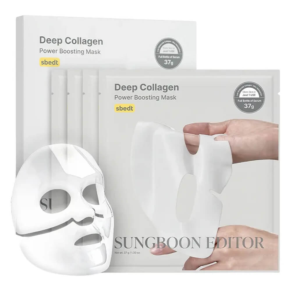 КОРОБКА Подтягивающая гидрогелевая маска Sungboon Editor Deep Collagen Power Boosting Mask