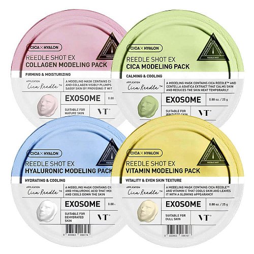 Альгинатная маска с микроиглами VT Cosmetics Reedle Shot EX Modeling Pack