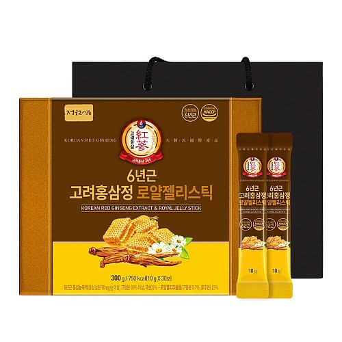 Сироп с красным женьшенем и маточным молочком Jungwonsam Korean Red Ginseng Extract & Royal Jelly Stick